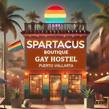 Spartacus Hostel Boutique For Men Puerto Vallarta Ngoại thất bức ảnh